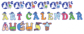 Global Art Calendar : August